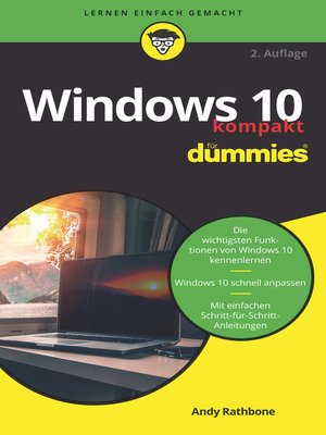cover image of Windows 10 kompakt f&uuml;r Dummies